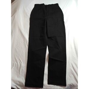 Relativity Dress Pants Womens Size 8 Black Trousers Stretch Straight Flat Front